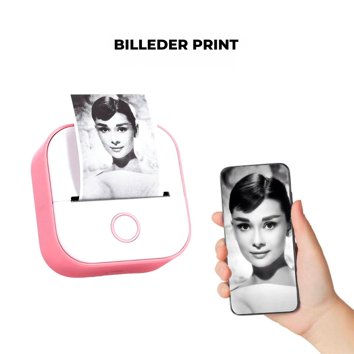 MiniPrint Praktisk Bluetooth-Printer