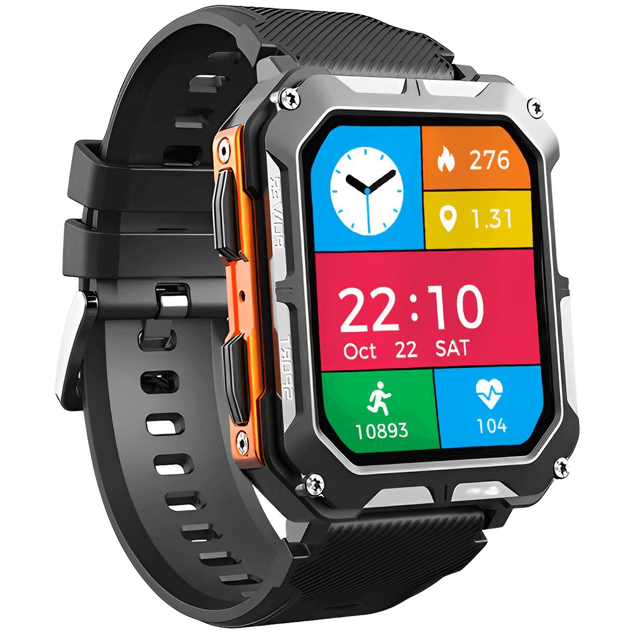 TitanGuard Smartwatch: Ubrydeligt og vandtæt