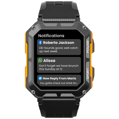 TitanGuard Smartwatch: Ubrydeligt og vandtæt