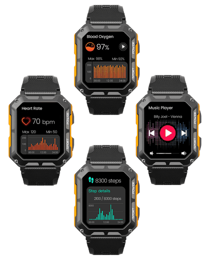 TitanGuard Smartwatch: Ubrydeligt og vandtæt